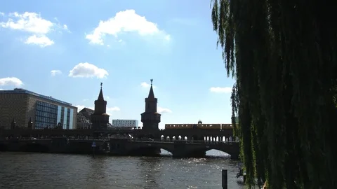 Oberbaumbrücke (Oberbaum Bridge) 動画素材 78412808