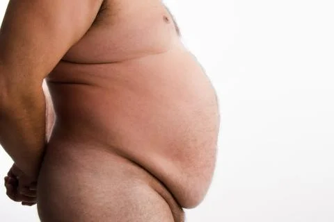 Obese man Stock Photos