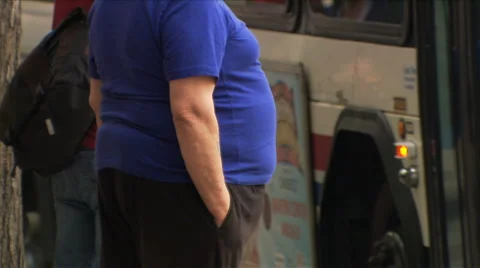 Obesity 07 Stock Footage 2840874