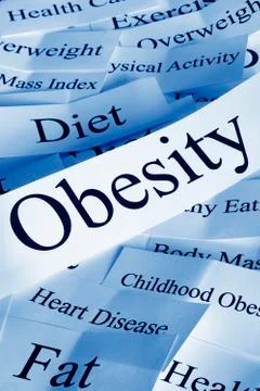 Obesity concept Stock Photos
