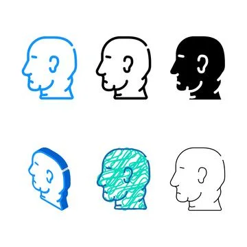 Obesity problem modern color icon vector Stock Illustration