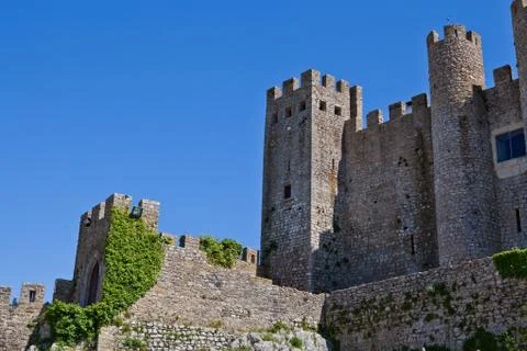 Obidos castle Foto stock
