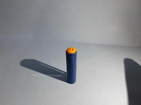 An Object and its shadow in a white background Stock Photos