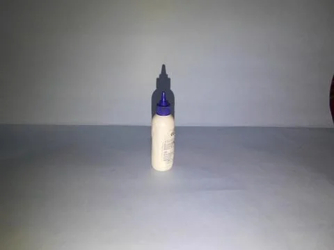 An Object and its shadow in a white background Foto stock