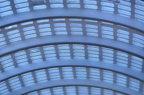 Object in a curved shape or form, pattern and texture on a surface object ... Stock Photos