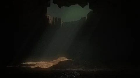 Object Descends Stock Footage 127274884