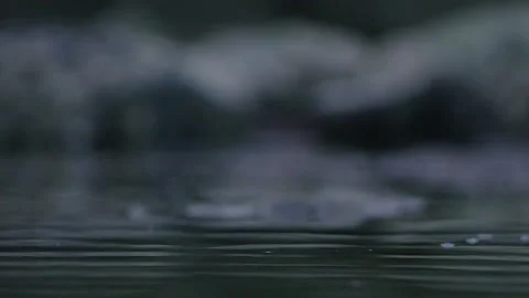 Object falling in water Stock Footage 132858776
