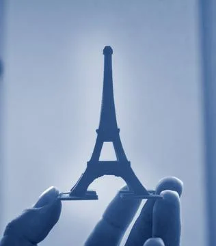 Object in the form of a boot printed on a 3d printer Stock Photos