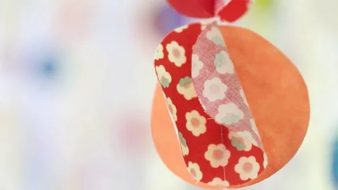 Object with pink ribbon Stock Footage 303885417