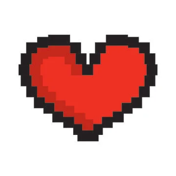 Object with pixel style Illustrazione stock