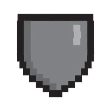 Object with pixel style Stock Illustration