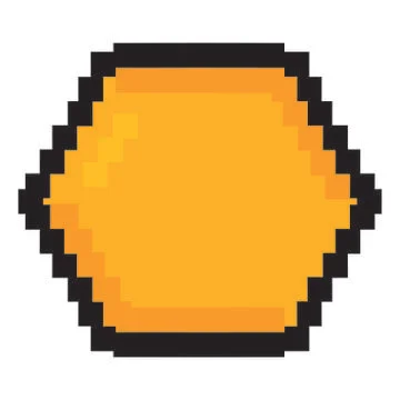Object with pixel style 스톡 일러스트