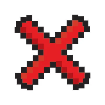 Object with pixel style Stock Illustration