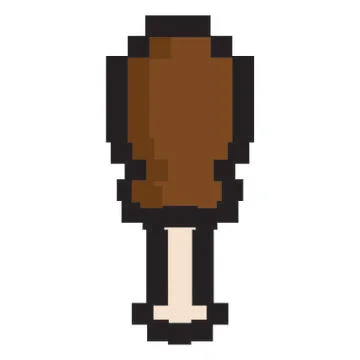 Object with pixel style Illustrazione stock