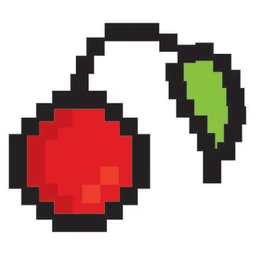 Object with pixel style Stock Illustration