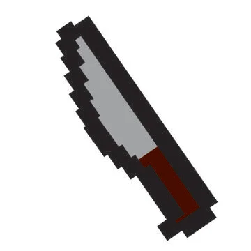 Object with pixel style Illustrazione stock