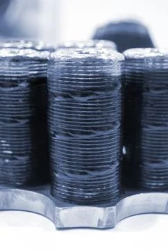 Object printed by 3D printer from metal. Additive manufacturing solution Stock Photos