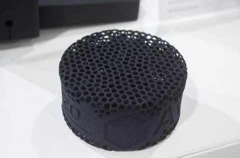 Object printed 3D printer Model printed 3D printer thermoplastic polyurethane Stock Photos