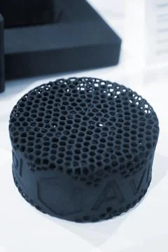 Object printed 3D printer Model printed 3D printer thermoplastic polyurethane Stock Photos
