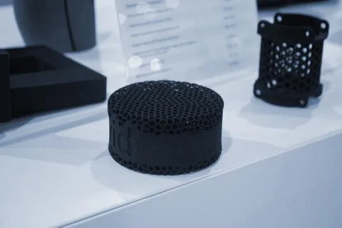 Object printed 3D printer Model printed 3D printer thermoplastic polyurethane Stock Photos