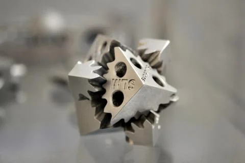 Object printed on metal 3d printer Stock Photos