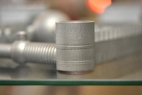 Object printed on metal 3d printer Foto stock