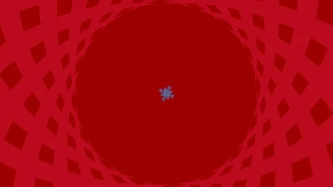Object rotates in the center, increases and then reduces the size within a frame 스톡 동영상 120541564