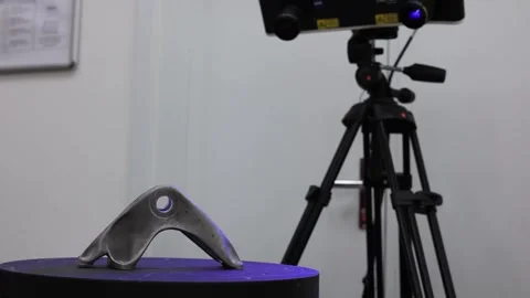 Object scanner for 3D printer Stock Footage 286047294