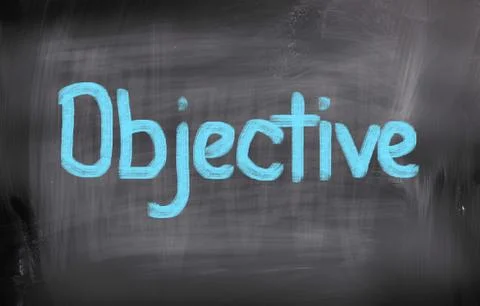 Objective concept Stock Illustration