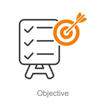 Objective Stock Illustration