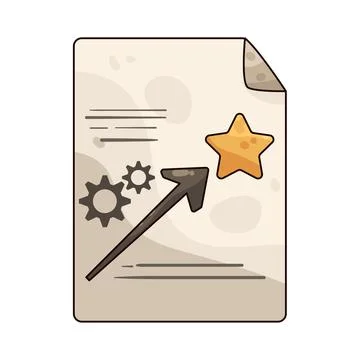 Objective illustration Stock Illustration