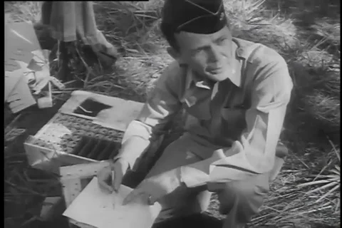 Objective of paramedics competition is to prepare team for warfare - 1956 Stock Footage 99092331