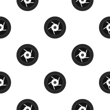 Objective pattern flat Stock Illustration