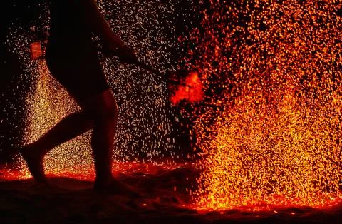 Objects and fire Stock Photos