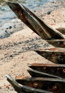 Objects and pattern Foto stock