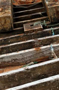 Objects and pattern Foto stock