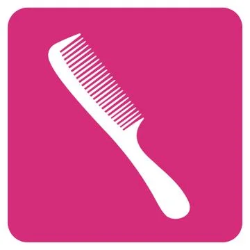 Objects collection: comb Stock Illustration