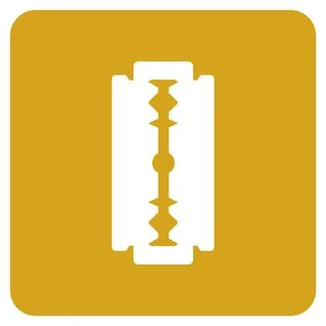 Objects collection: Razor Blade Razor blade icon. Vector available Copyrig... Stock Photos