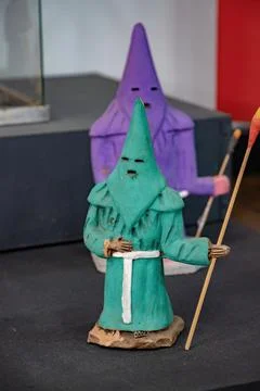 Objects commemorating the Adoration of the Magi Stock Photos