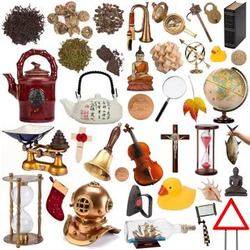 Objects for cut out - Isolated 스톡 사진