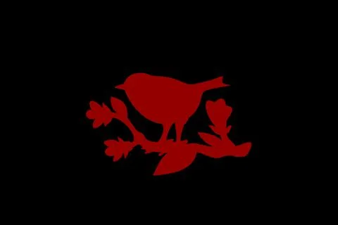 Objects made in red, Design objects Stock Illustration