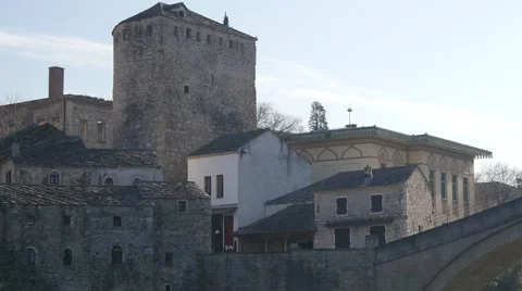 Objects in old town Mostar 4K 動画素材 47011314