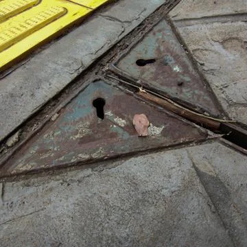 Objects on pedestrians 스톡 사진