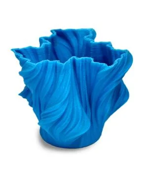 Objects printed by 3d printer Isolated on white background Stock Photos