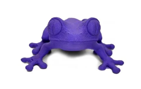 Objects printed by 3d printer Isolated on white background Stock Photos