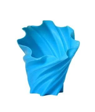 Objects printed by 3d printer Isolated on white background. Stock Photos