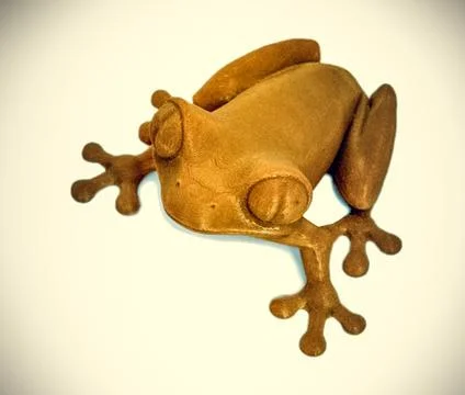 Objects printed by 3d printer Isolated on white background Stock Photos