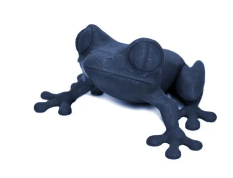 Objects printed by 3d printer Isolated on white background Stock Photos