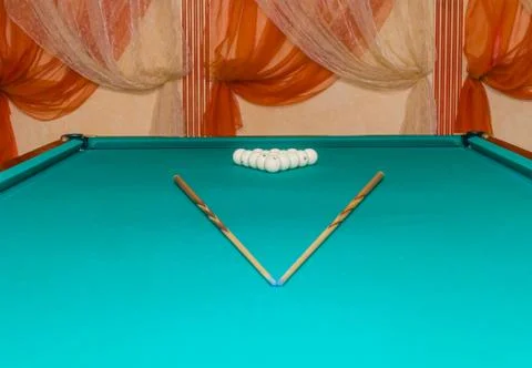 Objects For Russian Billiards Foto stock