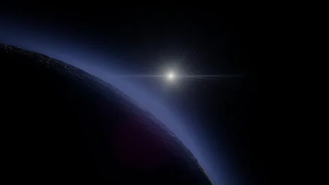 Objects Of The Sol System Stock Footage 334539518